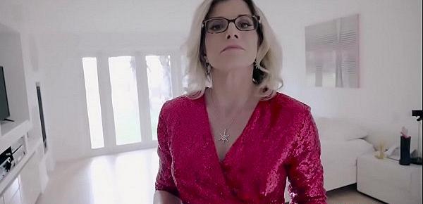  Sexy MILF wants stepsons big hard cock and she took it